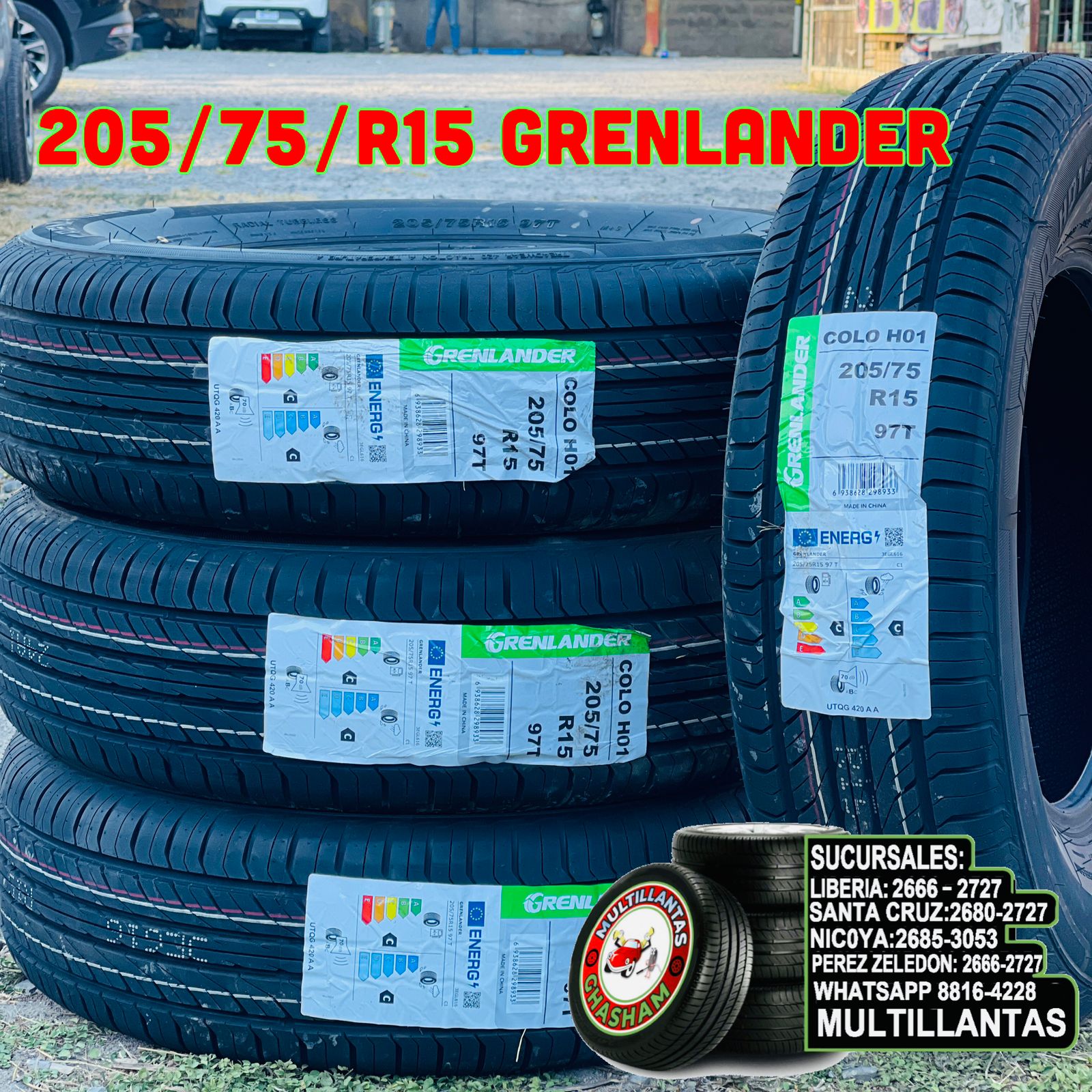 205/75/R15 GRENLANDER HT